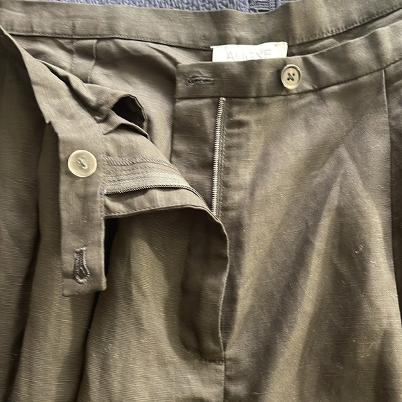 ALIGNE Spray Extra Wide Leg Black Trousers Size 14 - Picture 9 of 16